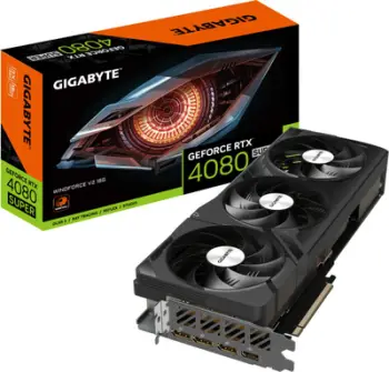 Kartelë grafike Gigabyte GeForce RTX 4080 SUPER WINDFORCE V2, 16GB, e zezë