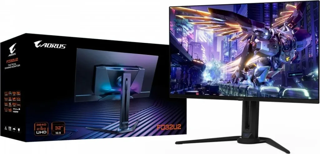 Monitor GIGABYTE AORUS FO32U2P, 32", 4K UHD, 240Hz, 0.03ms, i zi - 2