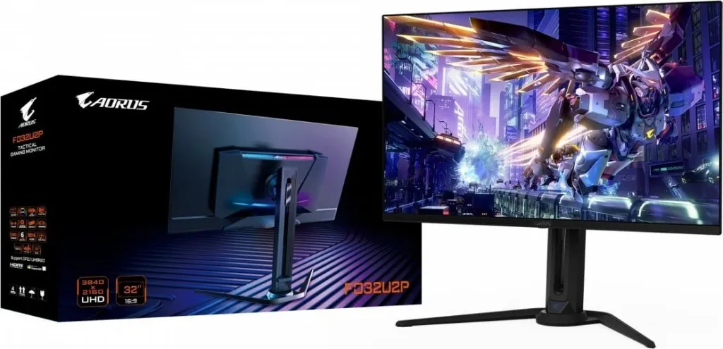 Monitor GIGABYTE AORUS FO32U2P, 32", 4K UHD, 240Hz, 0.03ms, i zi - 3