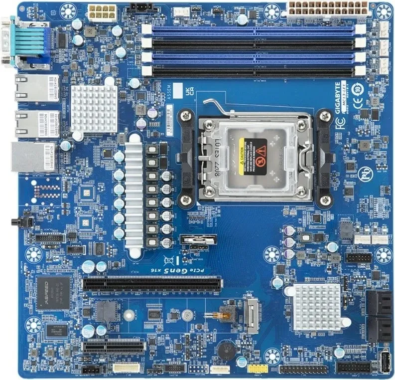 Pllakë amë Gigabyte MC13-LE1, micro-ATX, Sockel AM5 - 2