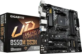 Pllakë amë Gigabyte B550M DS3H Socket AM4 micro ATX - AMD B550