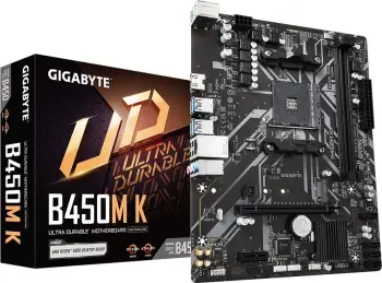 Pllakë amë GIGABYTE B450M K - AMD B450