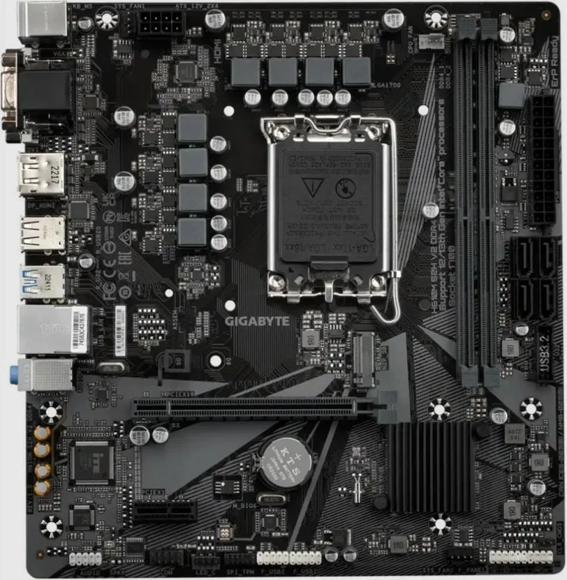 Pllakë amë GIGABYTE H610M S2H V2 DDR4 - Intel H610 - 5