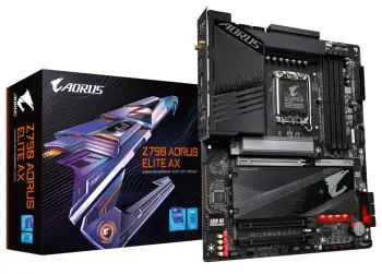 Pllakë amë Gigabyte Z790 AORUS ELITE AX-W, LGA 1700, DDR5, ATX, e zezë