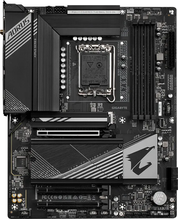 Pllakë amë GIGABYTE B760 A ELITE AX DDR4 - Intel B760 - 4