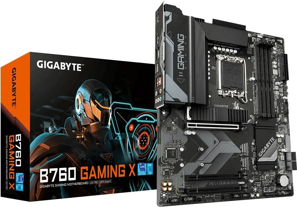 Pllakë amë GIGABYTE B760 GAMING X AX DDR4 - Intel B760 - 1