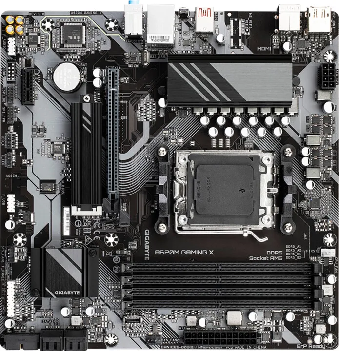 Pllakë amë GIGABYTE A620M GAMING X - AMD A620 - 4