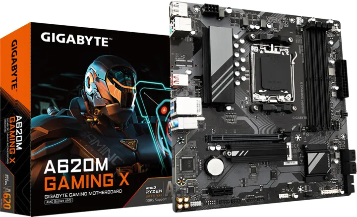 Pllakë amë GIGABYTE A620M GAMING X - AMD A620 - 5