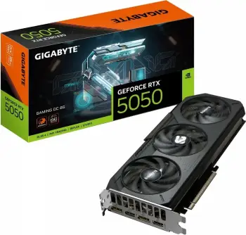 Kartelë grafike GIGABYTE GeForce RTX 5050 GAMING OC 8G, 8GB, GDDR6