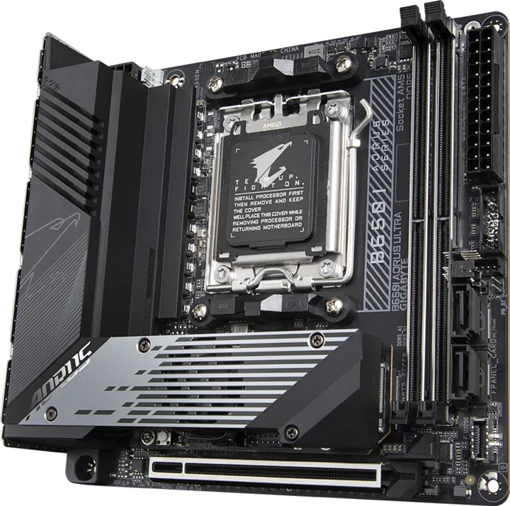 Pllakë amë GIGABYTE B650I AORUS ULTRA, AM5, mITX - 3