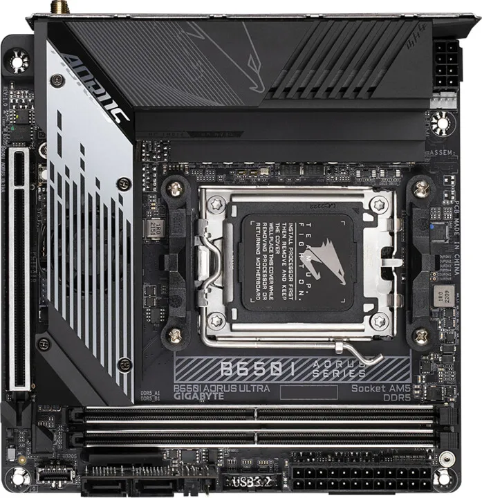 Pllakë amë GIGABYTE B650I AORUS ULTRA, AM5, mITX - 4