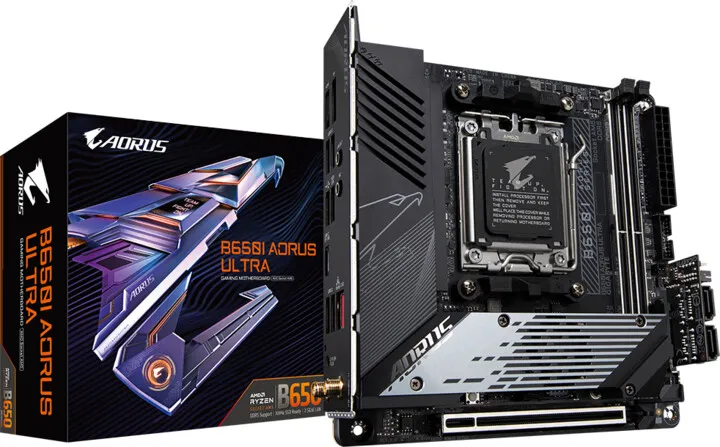 Pllakë amë GIGABYTE B650I AORUS ULTRA, AM5, mITX - 5