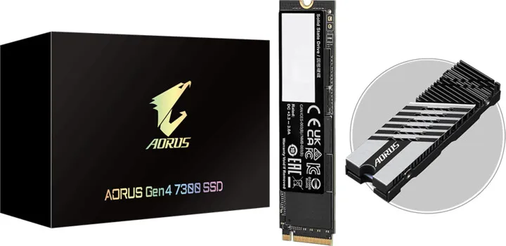 Disk SSD GIGABYTE AORUS Gen4 7300, M.2 - 1 TB - 2