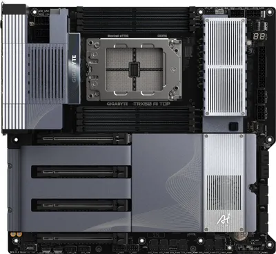 Pllakë Amë Gigabyte TRX50 AI TOP - 1