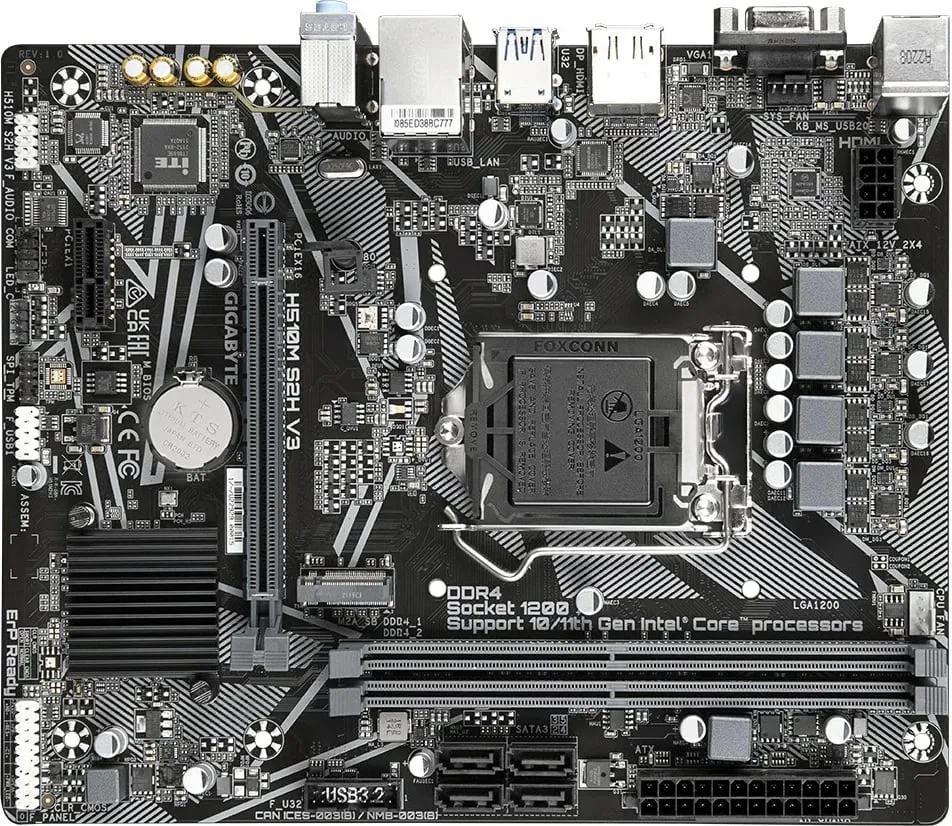 Pllakë amë Gigabyte H510M S2H V3 - 4