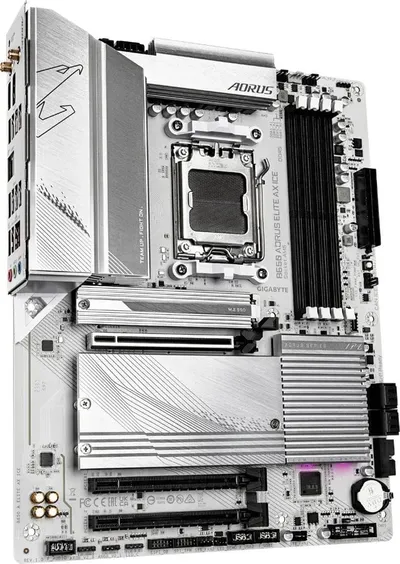 Pllakë amë Gigabyte B650 AORUS Elite AX ICE, ATX, DDR5, AMD AM5 - 2