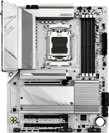 Pllakë amë Gigabyte B650 AORUS Elite AX ICE, ATX, DDR5, AMD AM5