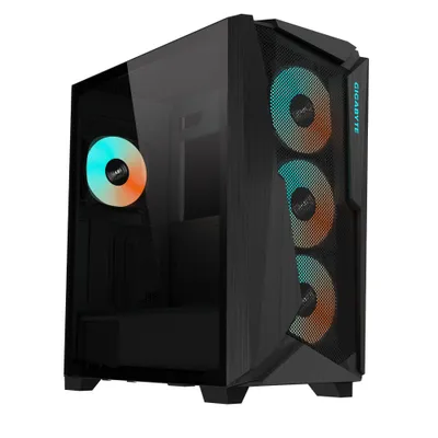Kasë për PC GIGABYTE C301 GLASS, e bardhë - 2