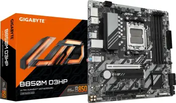 Pllakë amë Gigabyte B850M D3HP, AM5, DDR5, Micro-ATX, e zezë