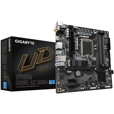 Pllakë amë Gigabyte B760M DS3H AX DDR4 - 1