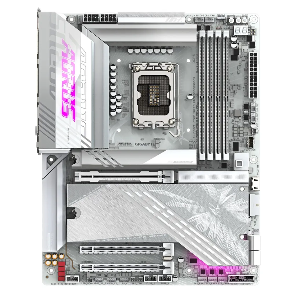 Pllakë amë GIGABYTE Z890 AORUS ELITE X ICE - 2