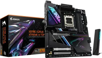 Pllakë amë Gigabyte X870E AORUS XTREME AI TOP, ATX, AM5, DDR5 8800 MHz, Wi-Fi 7, e zezë