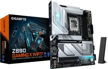 Pllakë amë Gigabyte Z890 GAMING X WIFI7, ATX, LGA 1851, DDR5 8800MHz, Wi-Fi 7, e zezë