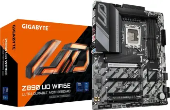 Pllakë amë Gigabyte Z890 UD WIFI6E, ATX, LGA 1851, DDR5 9200 MT/s, PCIe 5.0, e zezë