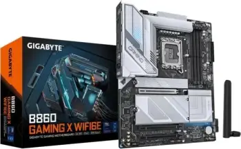 Pllakë amë Gigabyte B860 GAMING X WIFI6E, ATX, LGA 1851, DDR5, Wi-Fi 6E, e zezë