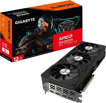 Kartelë grafike GIGABYTE Radeo RX 7700 XT GAMING OC, 12GB GDDR6