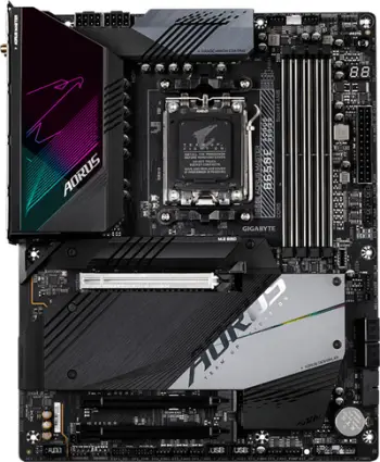 Pllakë amë Gigabyte B650E AORUS MASTER, AM5, DDR5 8000MHz, Wi-Fi 6E, e zezë