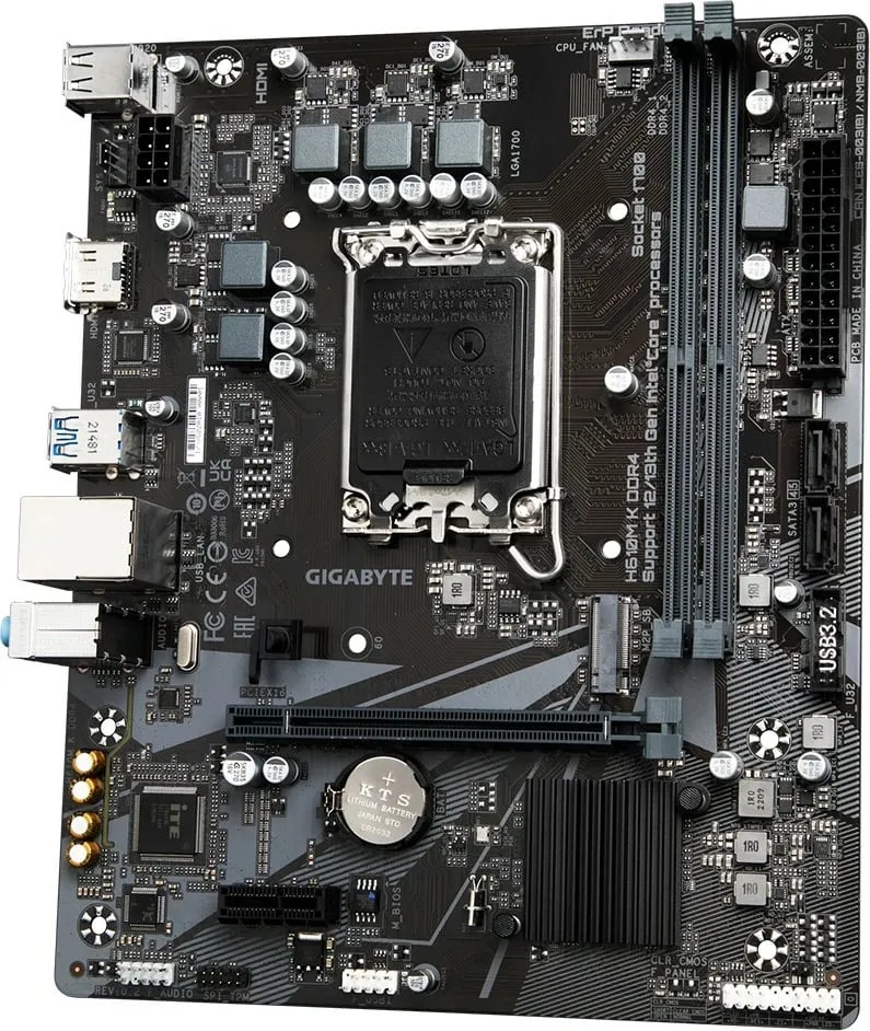 Pllakë amë GIGABYTE H610M K DDR4 - 4
