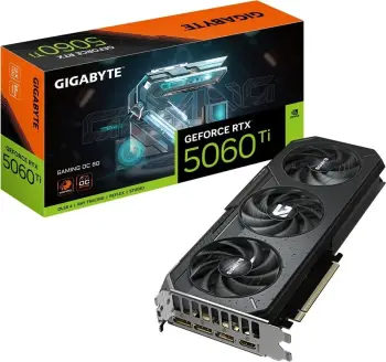 Kartelë grafike Gigabyte GeForce RTX 5060 Ti Gaming OC 8GB GDDR7 DLSS4