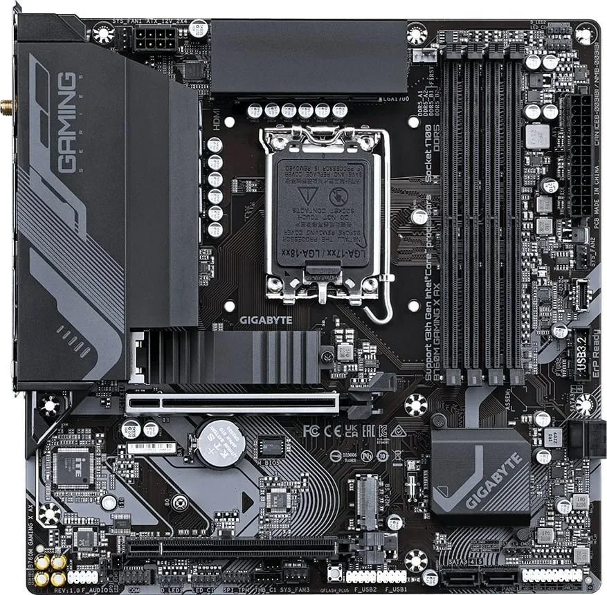 Pllakë amë GIGABYTE B760M GAMING X AX - 2