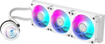 Ftohës me ujë Gigabyte Aorus WaterForce II 360 Ice, i bardhë