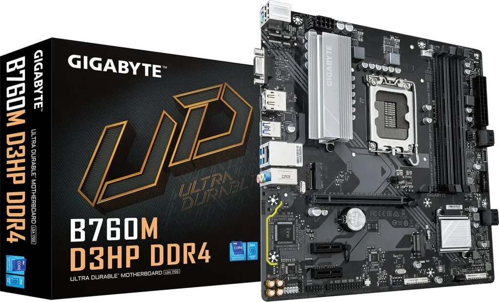 Pllakë amë Gigabyte B760M, D3HP, DDR4 - 1