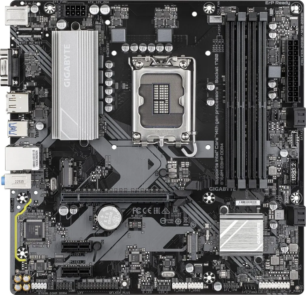 Pllakë amë Gigabyte B760M, D3HP, DDR4 - 2