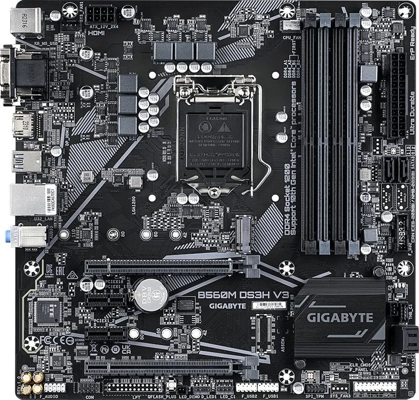 Pllakë amë Gigabyte B560M DS3H V3 - 2