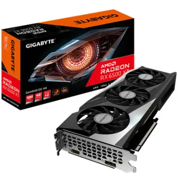 Kartelë grafike GIGABYTE RX 6500 XT, 4GB, GDDR6