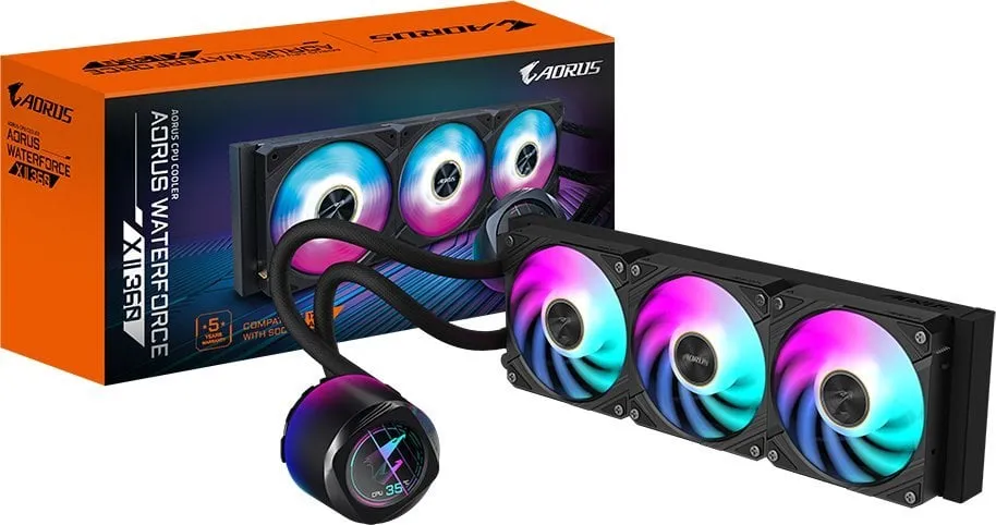 Ftohës Gigabyte Aorus WaterForce X II 360 - 3