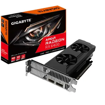 Kartelë grafike GIGABYTE RX 6400 D6, 4GB, GDDR6