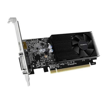 Kartelë grafike GIGABYTE VGA NVIDIA GeForce GT 1030 Low Profile D4, 2GB DDR4 - 2
