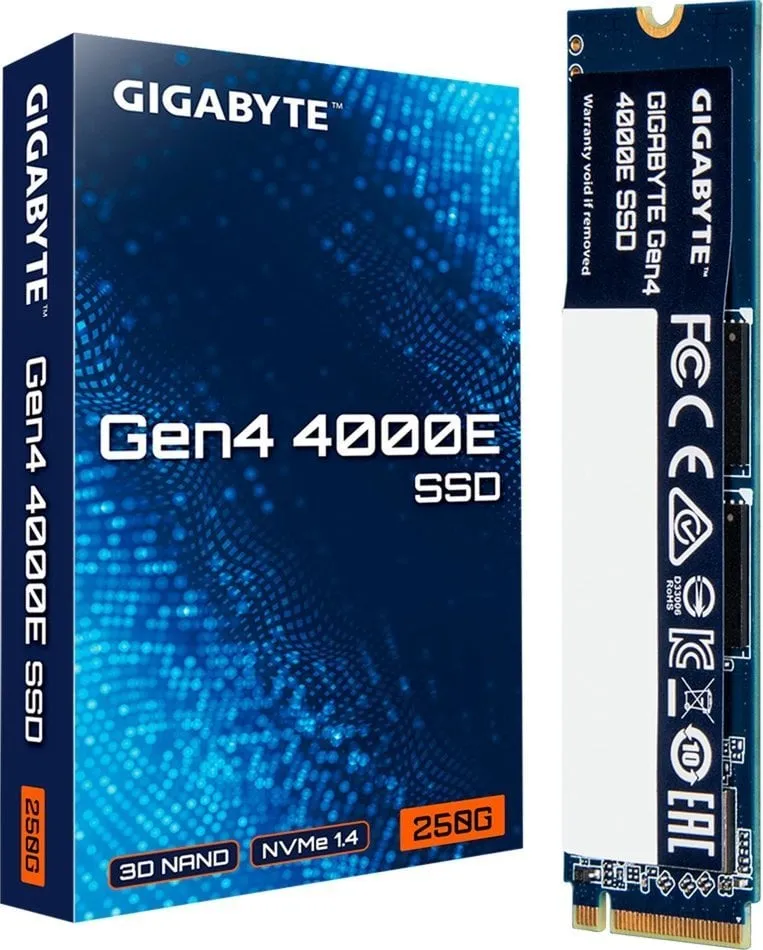 Disk SSD Gigabyte 4000E, 250GB, M.2 2280 PCI-E x4 Gen4 NVMe - 1