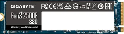 Disk SSD Gigabyte Gen3 2500E, 2TB, M.2 2280 PCI-E x4 Gen3 NVMe - 1