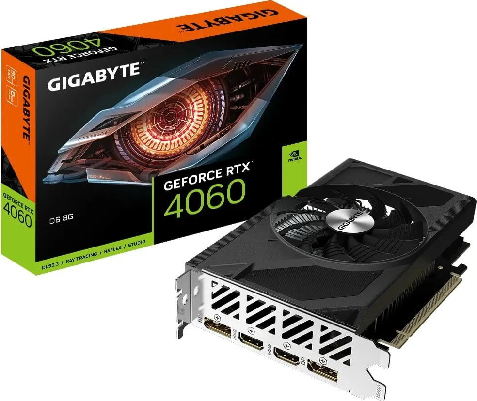 Kartelë grafike Gigabyte GeForce RTX 4060 D6 8GB GDDR6 - 1