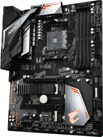Pllakë amë Gigabyte B450 AORUS Elite V2 Socket AM4 ATX AMDB450 - 1