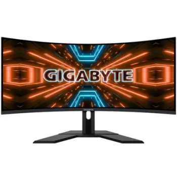 Monitor Gigabyte G34WQC A, 34", 3440 x 1440, UltraWide Quad HD, 144 Hz, i zi