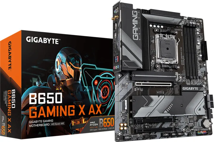 Pllakë amë GIGABYTE B650 GAMING X AX - AMD B650 - 5