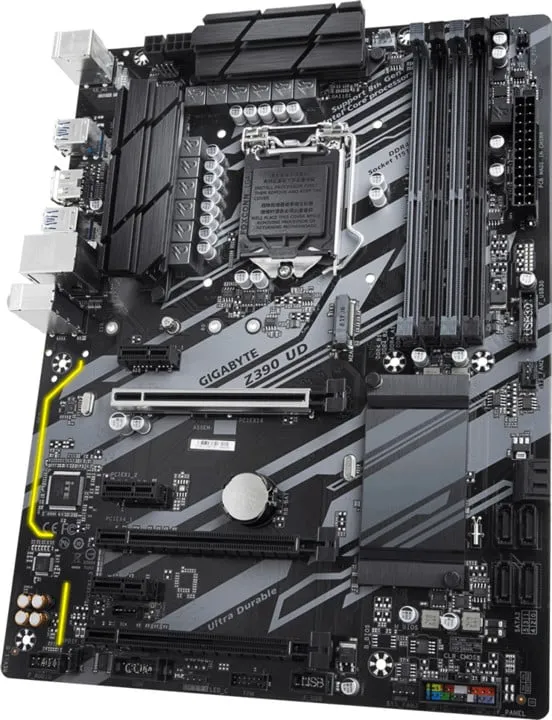 Pllakë amë GIGABYTE Z390 UD - Intel Z390 - 5