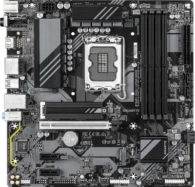 Pllakë amë GIGABYTE B760M DS3H WIFI6E GEN5, DDR5, WiFi 6E, mATX - 1